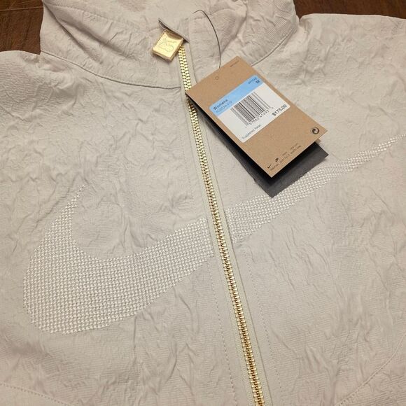 Nike Naomi Osaka Oversized Jacket Light Bone HJ0334-072 Women's Size M - Picture 2 of 5